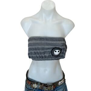 Nightmare Before Christmas Tube Top Jack Skellington Bandeau One Size One a Kind
